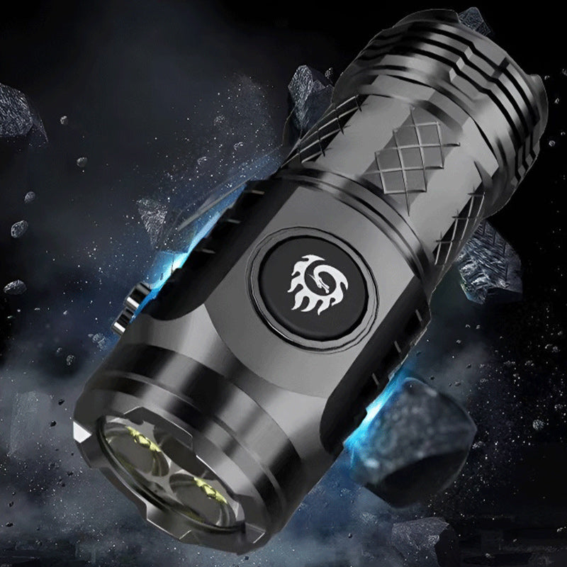 🔥2024 New HOT SALE Three-eyed monster mini flashlight