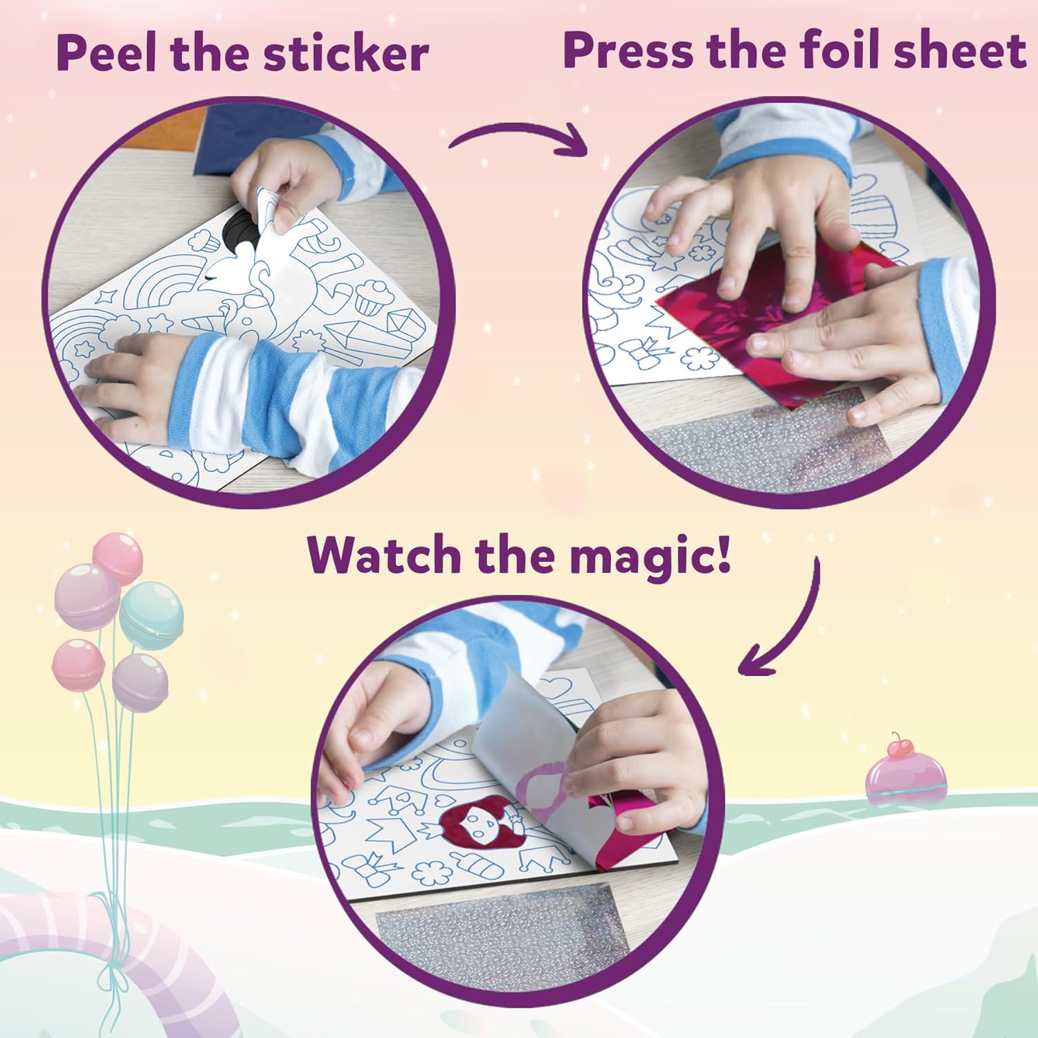 🔥Last Day Promotion 50% OFF🔥Foil Fun - Art & Craft Activity