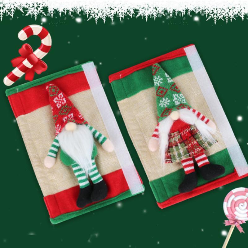 💥LAST DAY SALE 50% OFF💥Christmas Gnome Fridge Door Handle Cover⚡BUY 2 FREE SHIPPING