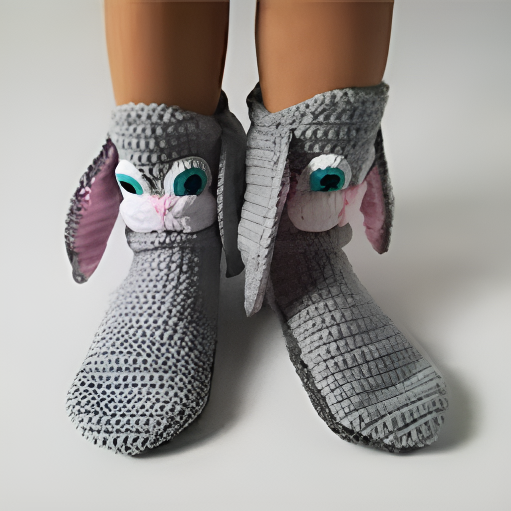 Crochet Chicken Socks