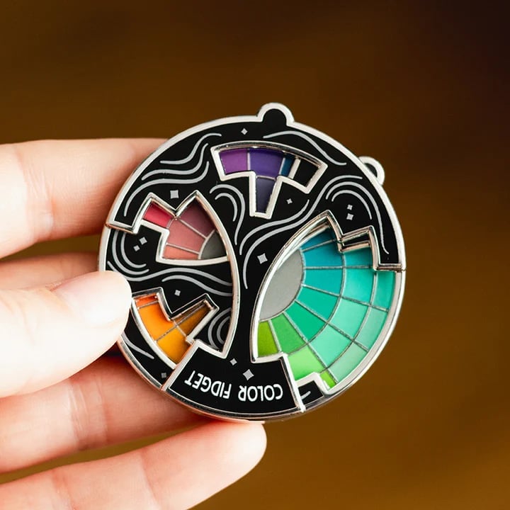 🎁TikTok Last Day Sale - 70% OFF🎉Color Fidget Enamel Pin🌈