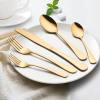 LIANYU 20 Piece Silverware Flatware Cutlery Set, Stainless Steel Utensils Service for 4, Include Knife Fork Spoon, Mirror Polished, Dishwasher Safe