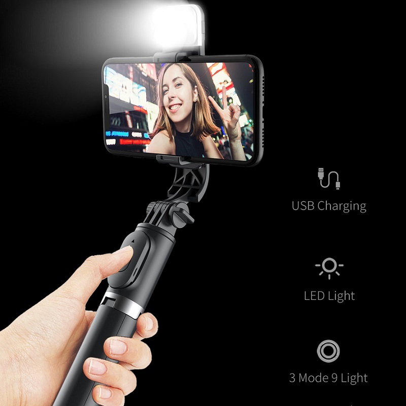 (🔥 Spring Hot Sale - 50% OFF) 6 in 1 Wireless Bluetooth Selfie Stick, Buy 2 Get Extra 10% OFF