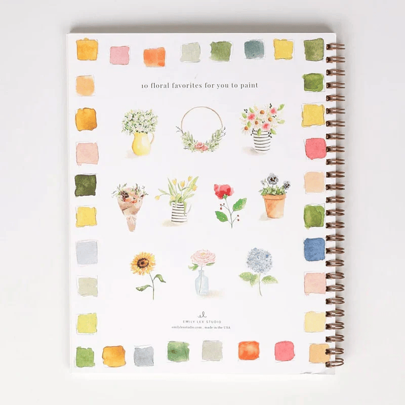 🖼️Beginner-Friendly💕 Watercolor Workbook