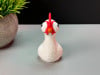 Silly Chicken Figurine-Quirky Home Decor & Fun Farmhouse Gift