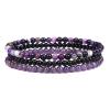 🎁2024 New Year Hot Sale🎁 Amethyst Stress Relief Beaded Bracelet Set