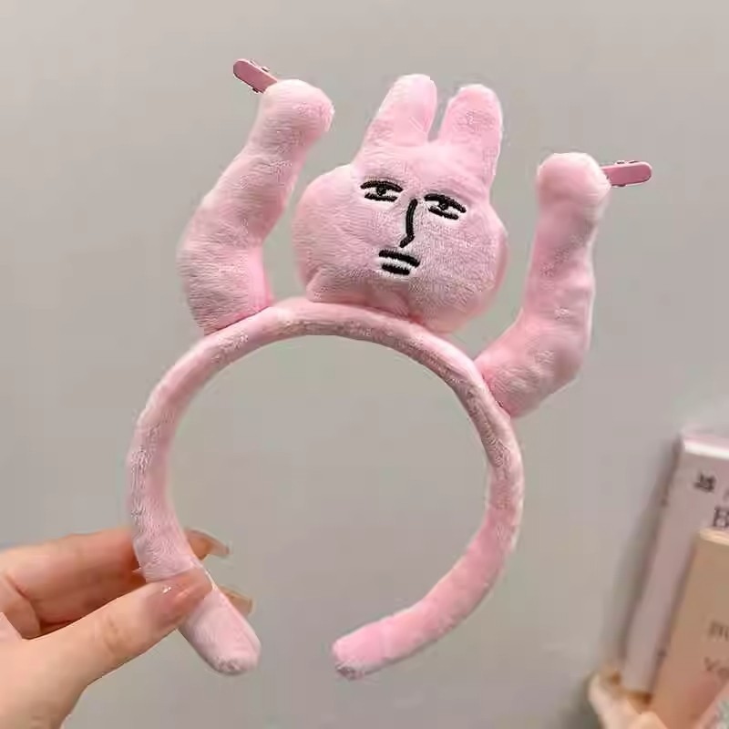 💕Last Day Promotion 50% OFF🔥Pink Rabbit Hairband Headwear