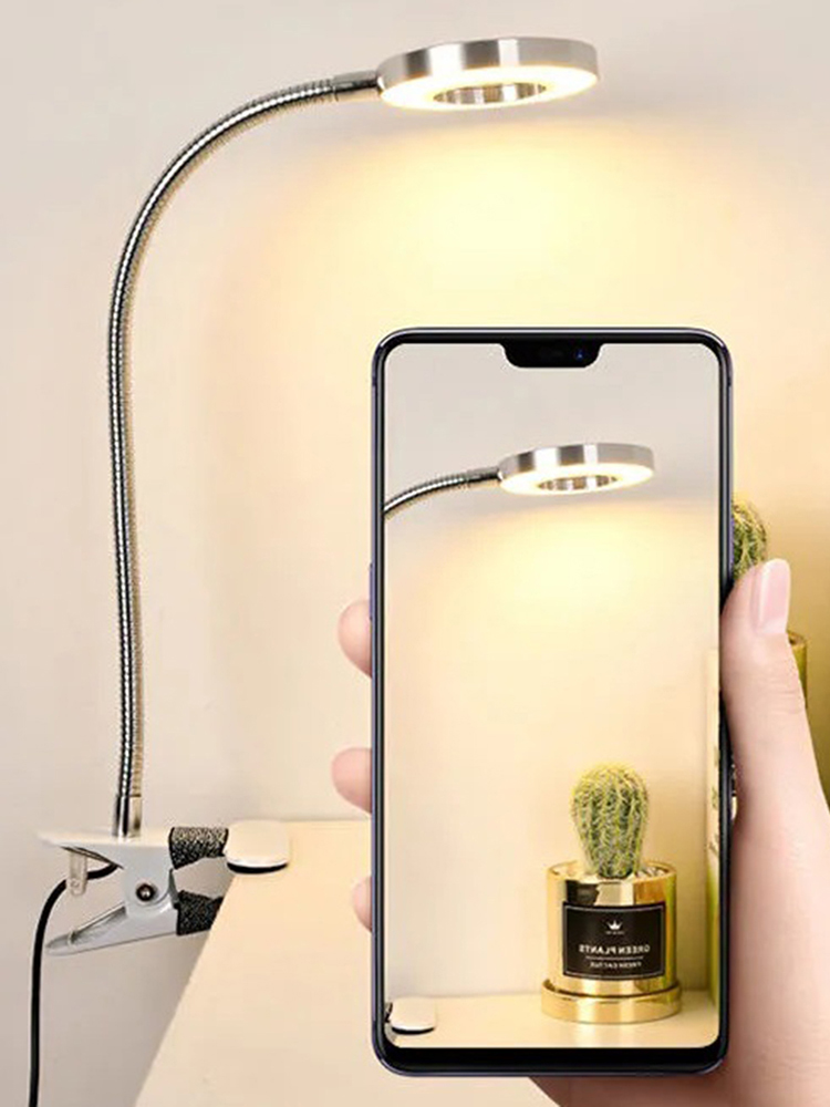 💥LAST DAY SALE 50% OFF💥Magnifying Glass Clip-On Desk Lamp⚡Buy 2 Free Shipping