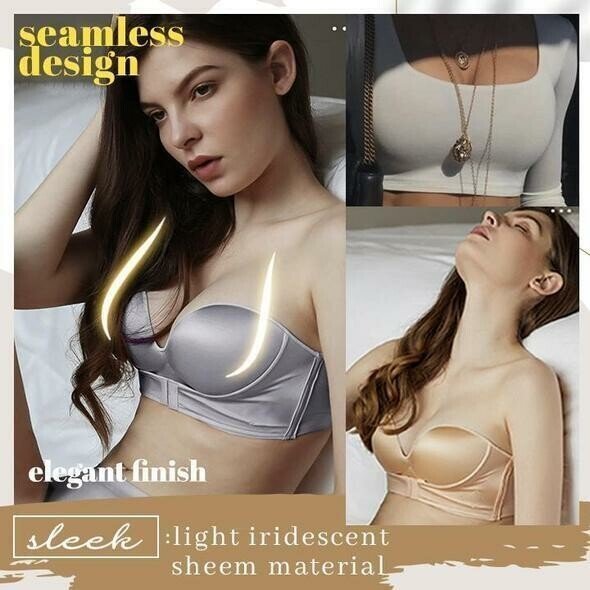 🔥 TOP 1 TRENDING SUMMER 🔥 Strapless Front Buckle Lift Bra