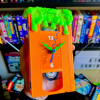 Retro Slime VHS Wall Clock