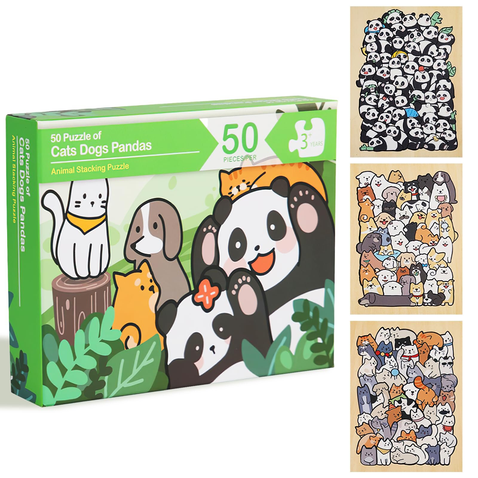 🔥Last Day Promotion 70% OFF🔥Animal Wooden Puzzle