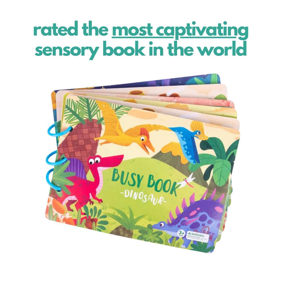 🧨New Year Sale 48% OFF🔥 Dr. Glow's Sensory Book - Keep Kids off Devices!✨