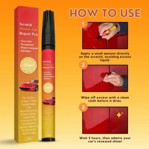 💥LAST DAY SALE 50% OFF💥Magic Car Scratch Removal Pen💥Buy 2 Get 1 Free