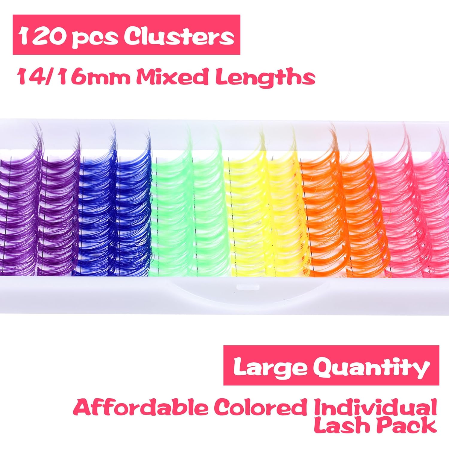 🔥Last Day Promotion 70% OFF🔥Colored Lash Clusters