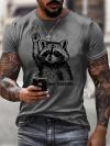 Men's FDT 8647 Feral Defiamt Tenacious Printing T Shirt