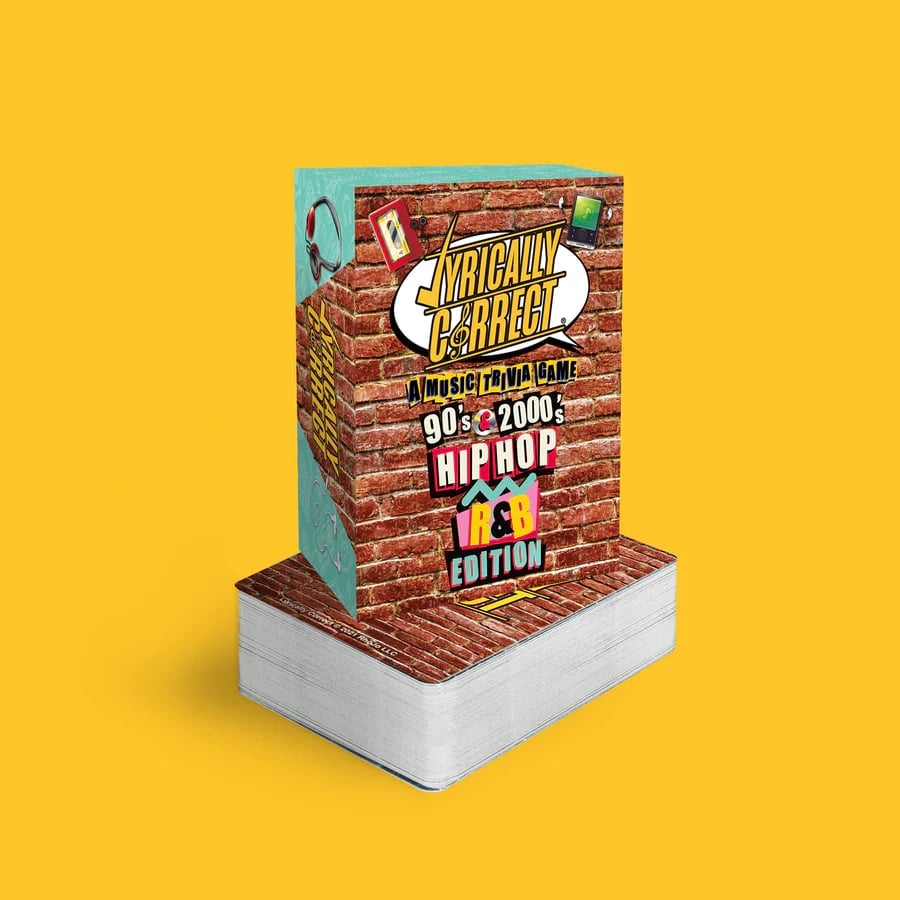 🎁TikTok Last Day Sale - 70% OFF🎶Lyrically Correct Pop Quiz 90s & 2000s Edition Music Trivia Game