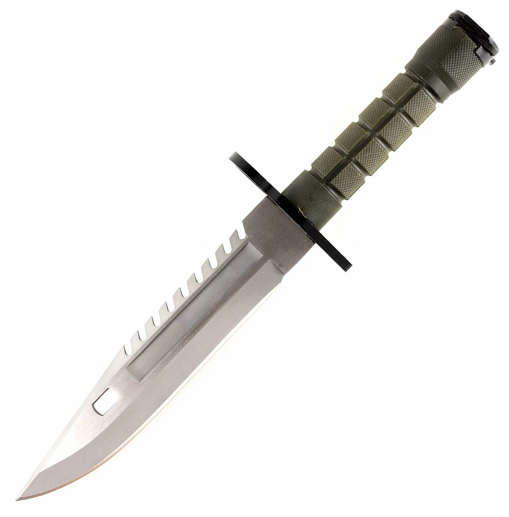 TOSAHWI Handmade U.S. Army Military Style M9 Bayonet Knife, 7.8