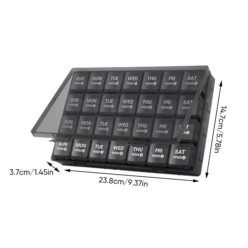 🔥LAST DAY 50% OFF-Pill Organizer (28 compartments)