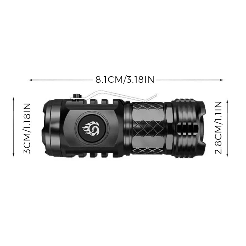 🔥2024 New HOT SALE Three-eyed monster mini flashlight