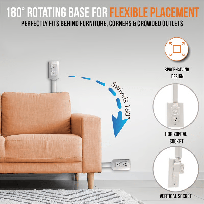 Last Day Promotion 70% OFF - 🔥Outlet Electrical Outlet Extender⚡Buy 2 Get Free Shipping
