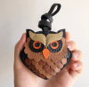 🦉Leather Owl Charm