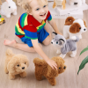 (🌲Christmas Sale- 50% OFF) Plush Puppy Toy Electronic Interactive Pet Dog🐕