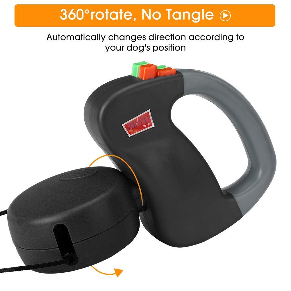 Retractable Double Dog Leash