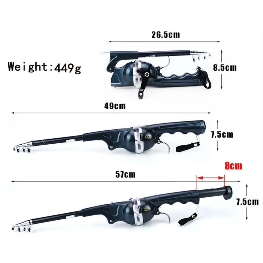 Black Friday Limited Time Sale 70% OFF - 🐟Foldable Fishing Rod⚡Buy 2 Get Free Shipping