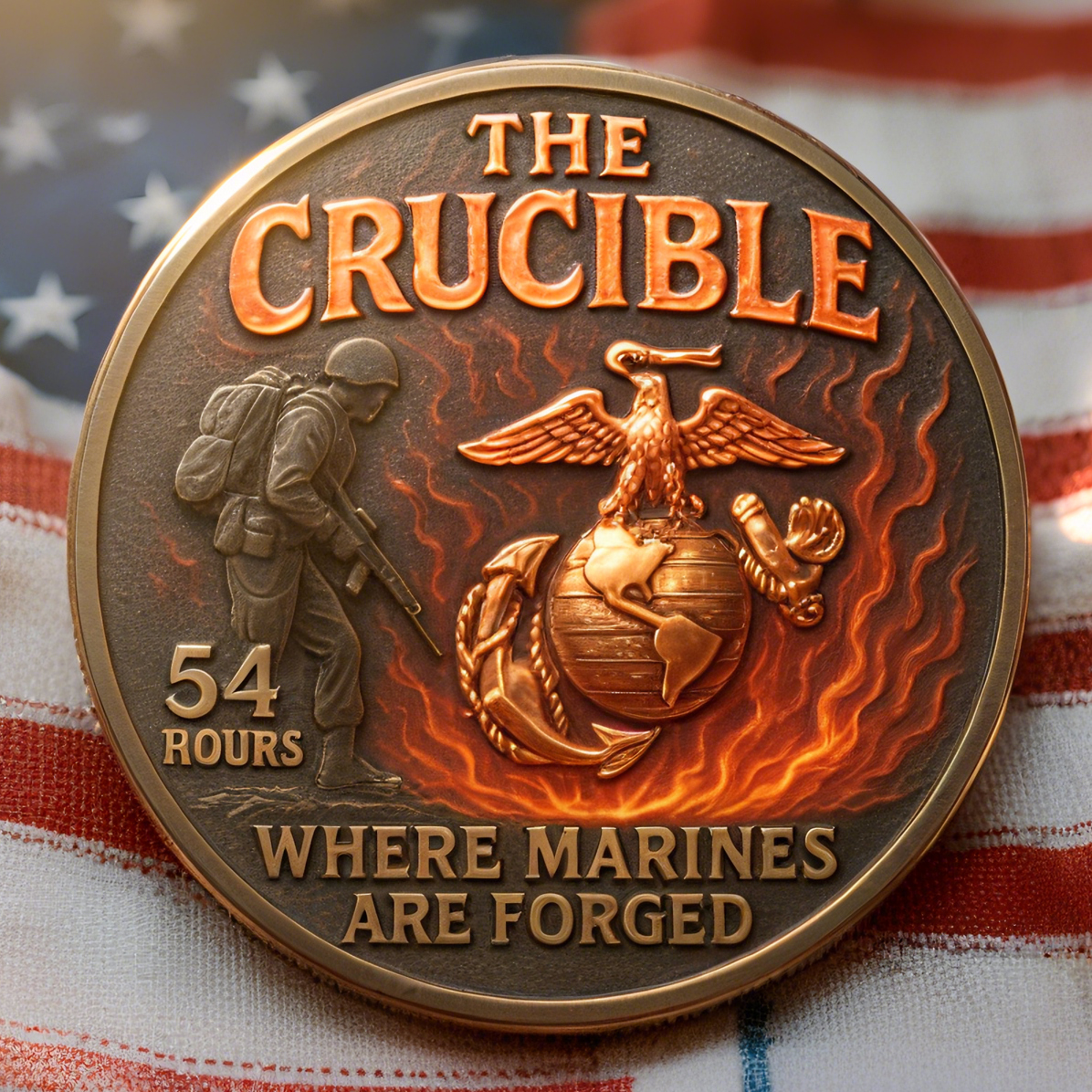 🏆Flash Sale 60% OFF - 🇺🇸🎖️54 Hour Marine Challenge Coin