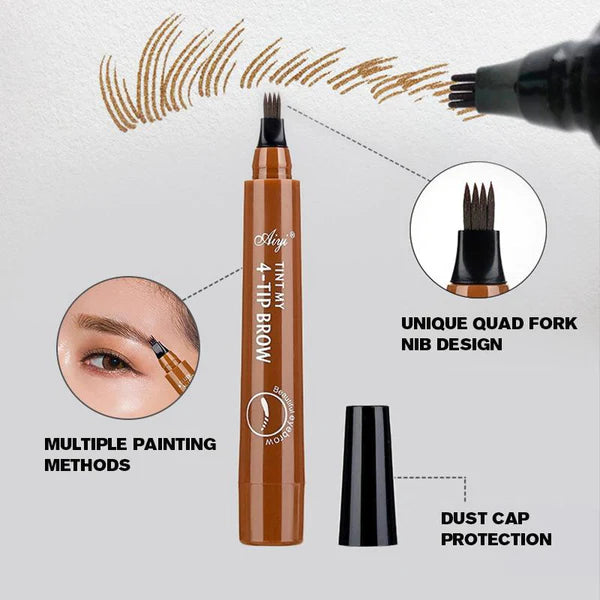 Buy 3 get 3 free-4-Point Eyebrow Pencil