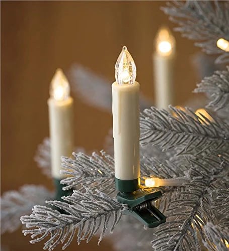 🔥Last Day Promotion 70% OFF🔥Clip-On LED Taper Candles with Remote Contro
