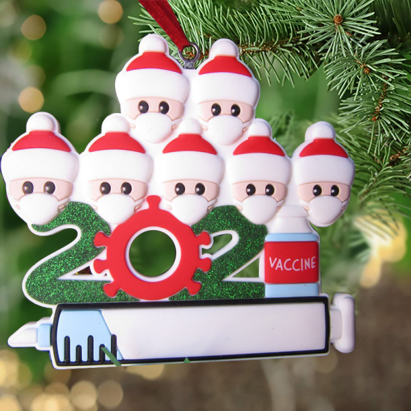 (🎅Early Xmas Sale - Save 50% OFF) 2021 Dated Christmas Ornament, Buy 4 Free Shipping