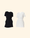 🔥Last Day Promotion 50% OFF💥AirEssentials Cinched T-Shirt Dress(BUY 2 FREE SHIPPING)