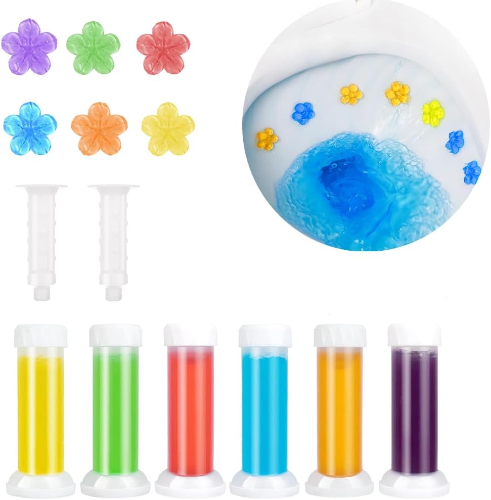 🔥Hot Sale 49% OFF🚽84 Flowers Toilet Cleaner Gel Stamp