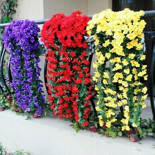 (🔥Last Day Promotion 50% OFF)🌷Vivid Artificial Hanging Orchid Bunch