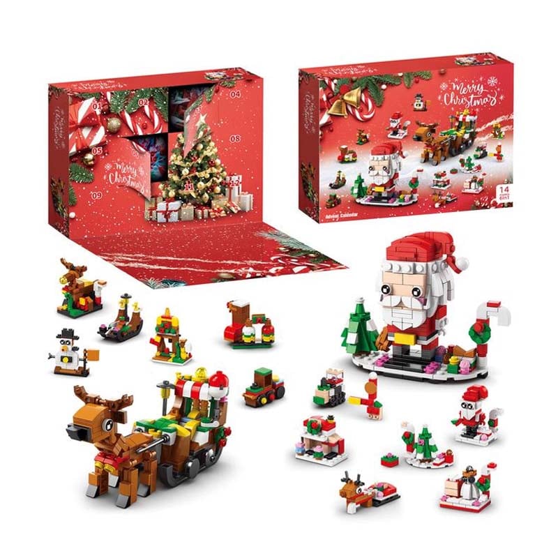 🔥Last Day Promotion 48% OFF-🎁-2024 Christmas Building Blocks Gift Box