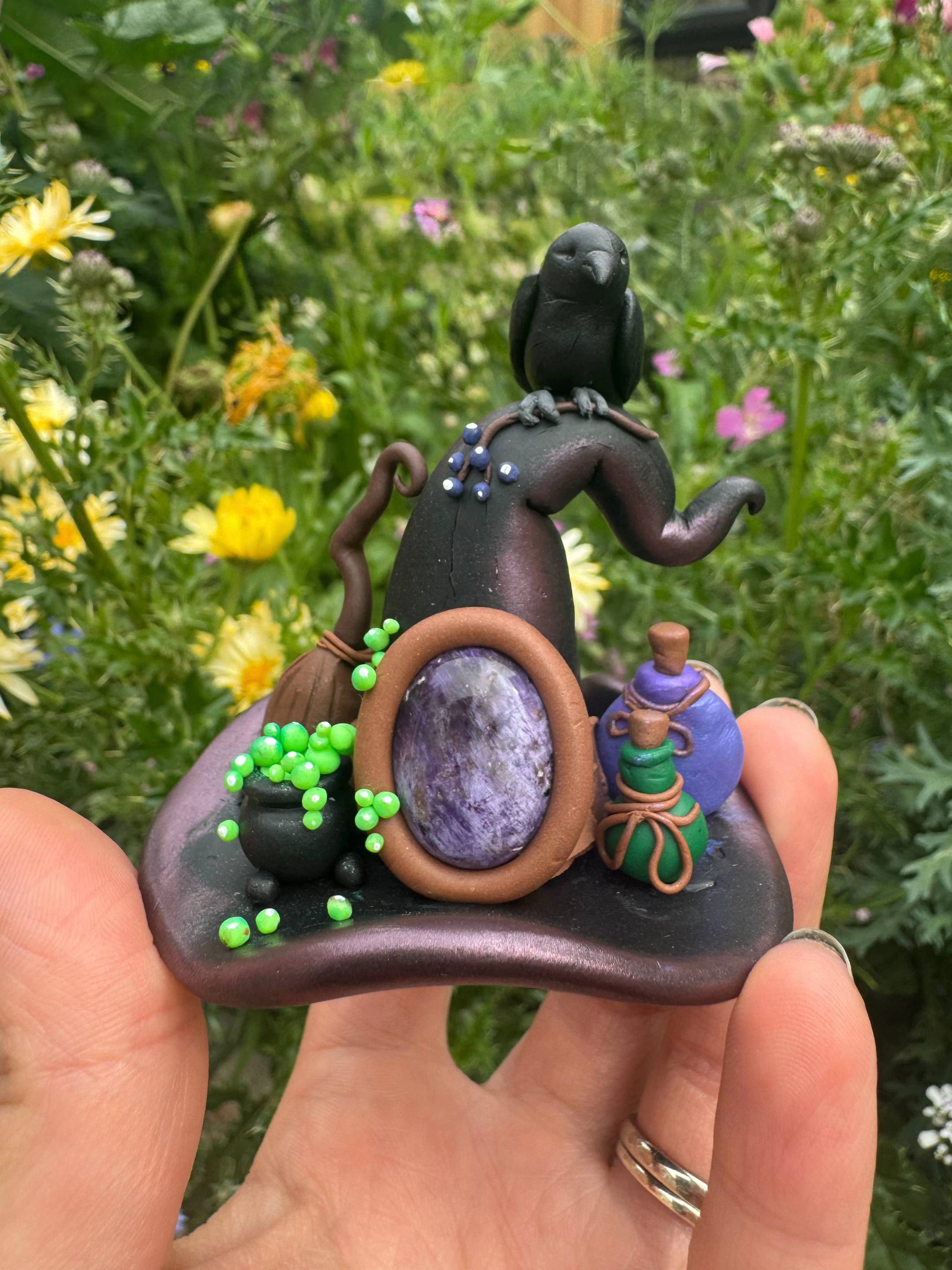 🎁TikTok Last Day Sale - 70% OFF🧙Handmade Elemental Witch Hat