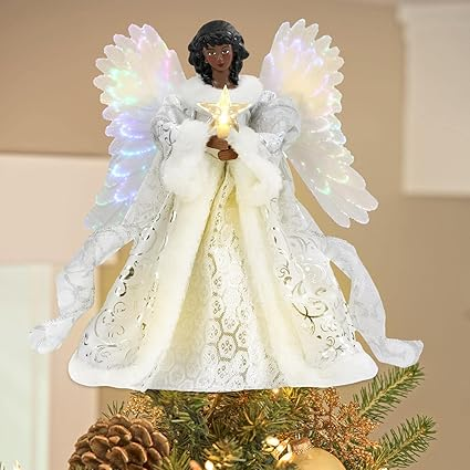 🎄🎅Christmas Presale - 49% OFF🎄Animated Tree Topper - Celestial Angel✨️