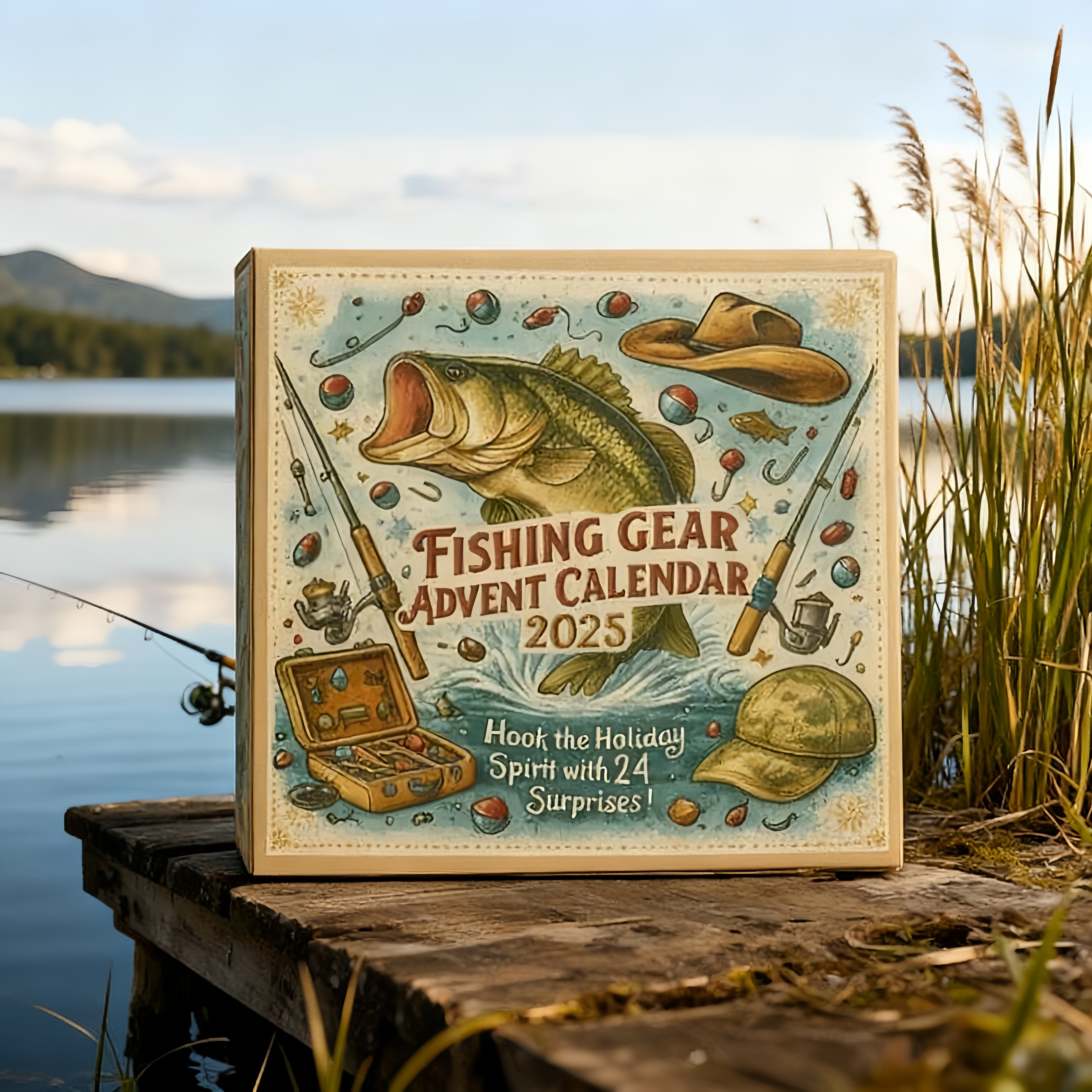 🔥 Limited edition, only 100 sets left! - 🎣 2025 Fishing Gear Advent Calendar