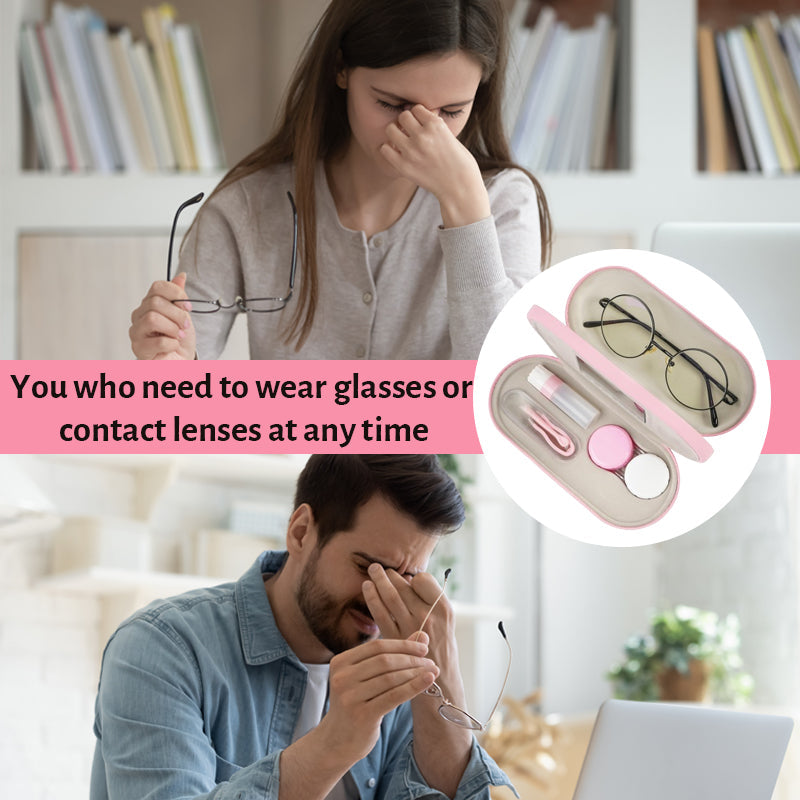 ⏰LAST DAY SALE 50% OFF💥Multifunctional glasses storage box⚡Buy 2 Free Shipping