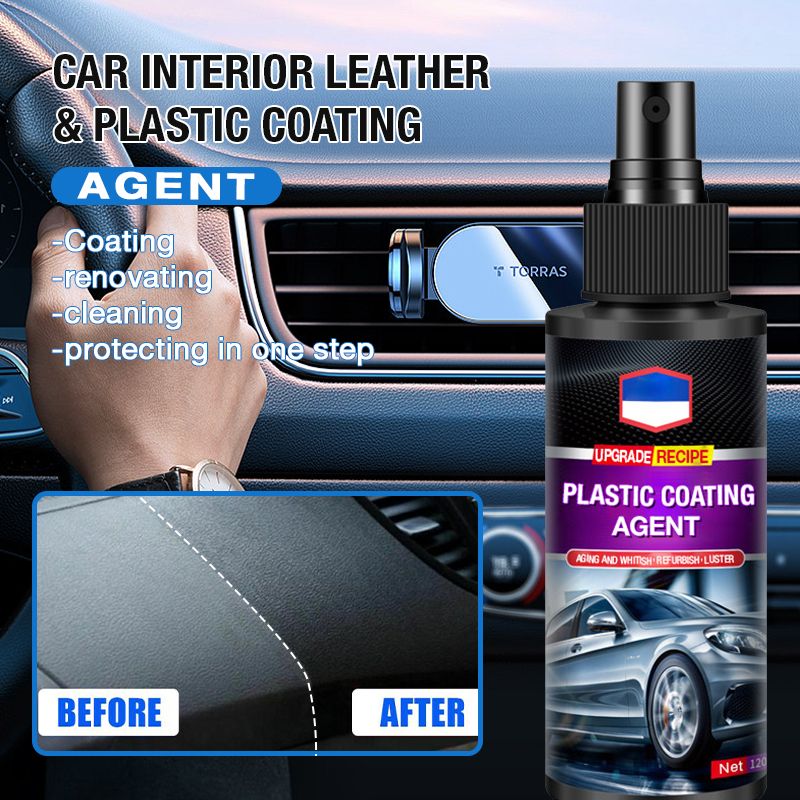 ⚡Clearance Sale SALE 70%🔥Car Interior Leather and Plastic Coating Agent