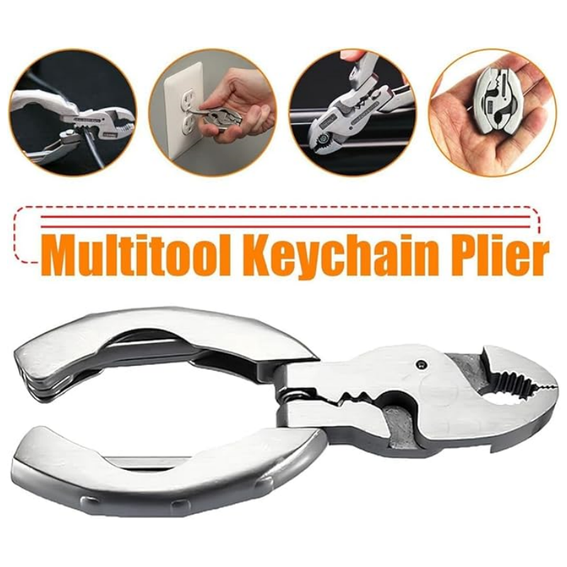 (🔥Hot Sale 50% OFF)- Stainless Steel 9-in-1 Multitool with Screwdrivers, Pliers