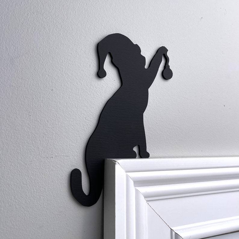 (Last Day Promotion - 50% OFF) Witch Cat Halloween Door Corner Decor