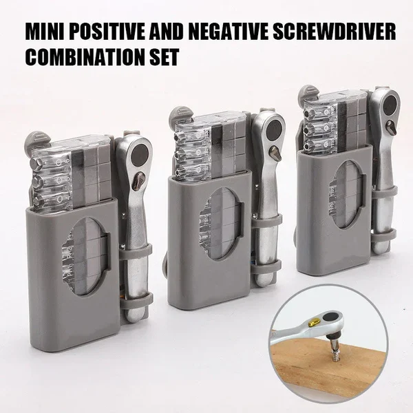 (🔥TikTok Summer SALE)  -Mini Positive And Negative Screwdriver Combination Set