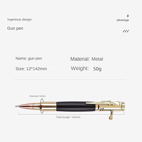 Handmade 308. Caliber Rifle cartridge Pen（𝐒𝐭𝐞𝐯𝐞 𝐑𝐨𝐬𝐬 𝐑𝐞𝐜𝐨𝐦𝐦𝐞𝐧𝐝）