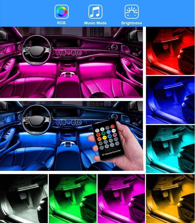 🔥(Make your car cool)-Car Interior Ambient Lights
