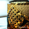 Japanese Shrine Edo Kiriko Whiskey Glass