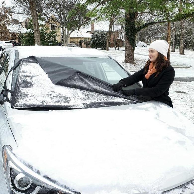 (🎄Early Christmas Sale - 49% OFF) Anti-Snow Car Windscreen Cover, 🔥BUY 2 FREE SHIPPING