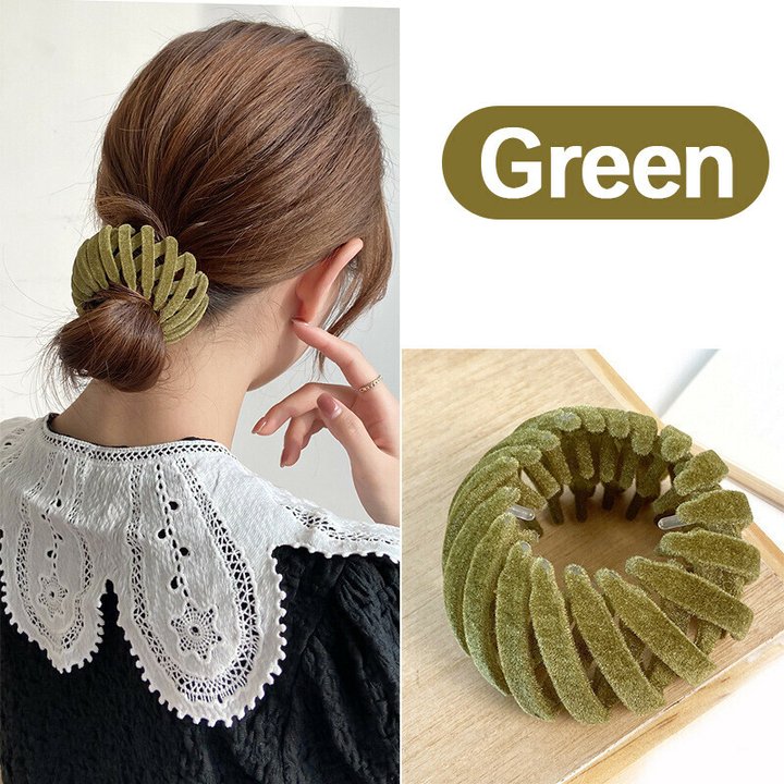 (🔥2022 MOTHER'S DAY HOT SALE -50% OFF) Bird Nest Magic Hair Clip, Buy 5 Free 5