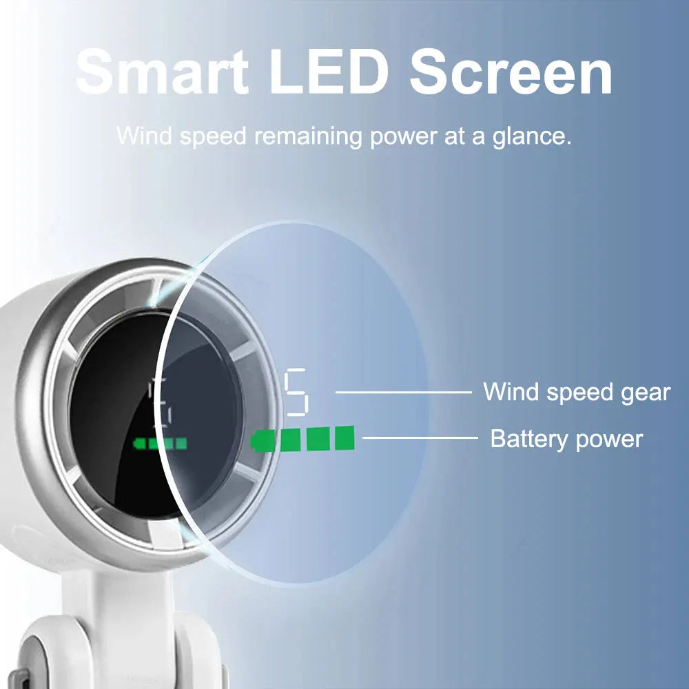 🌬️Mini Fan – Powerful Cooling On the Go!💨